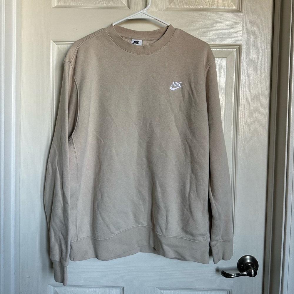 Nike Tan Crewneck Sweatshirt